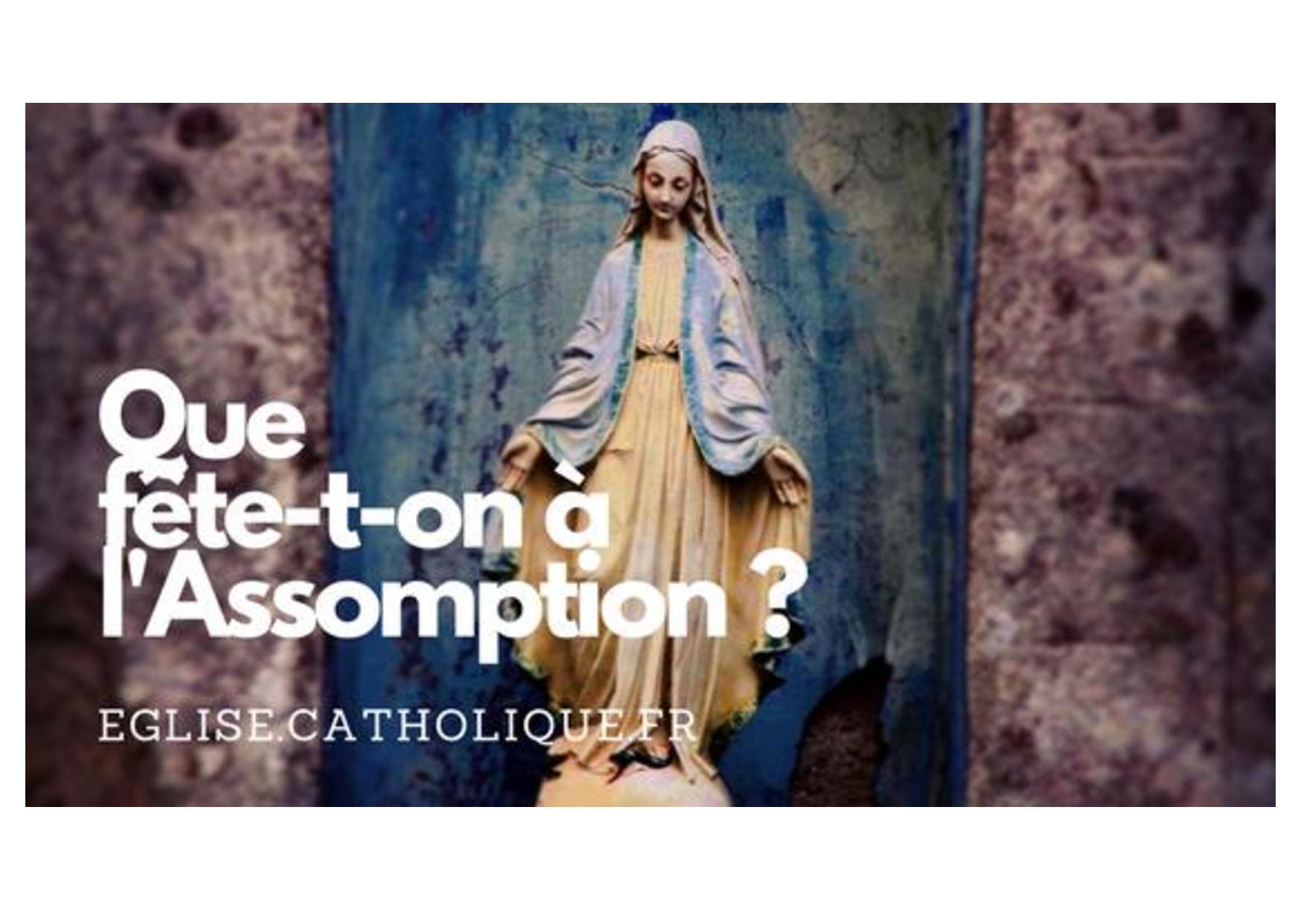 Assomption, Le 15 Août 2019 - Les Neuf Clochers - Diocèse De Lyon